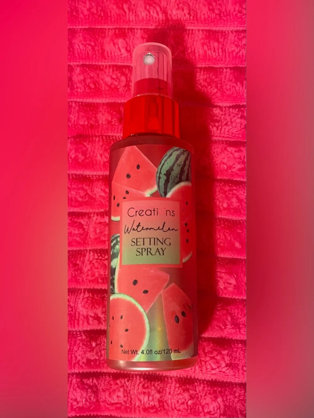 Beauty Creations Watermelon Setting Spray - Red, Green